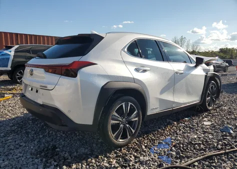 2021 Lexus Ux 250H из США, поврежденный, VIN JTHP9JBH7M2047967